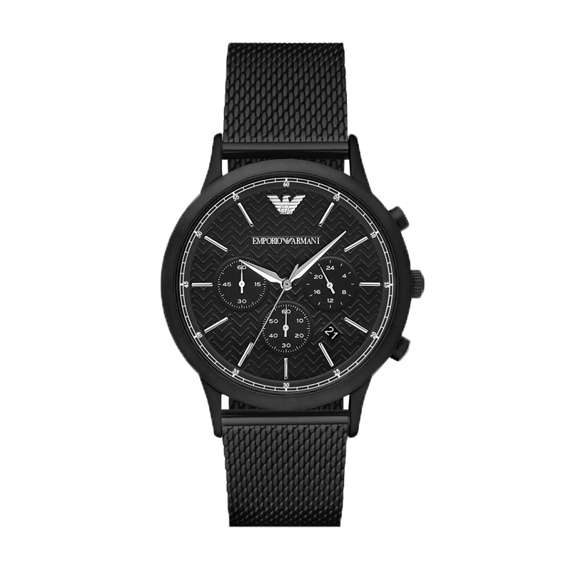 阿玛尼（ARMANI）手表 时尚休闲简约石英男士石英表 AR2498