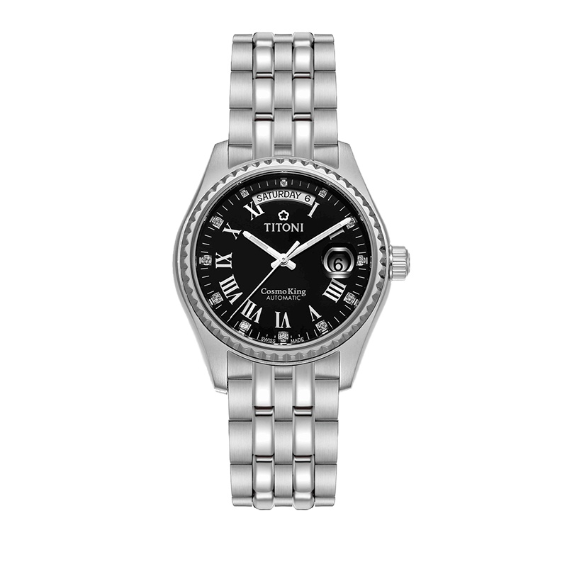 TITONI梅花宇宙系列男士机械表797S-540