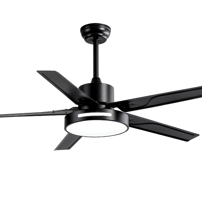 奥克斯三叶吊扇家用电风扇吊顶扇工业吊风扇 42寸白色遥控