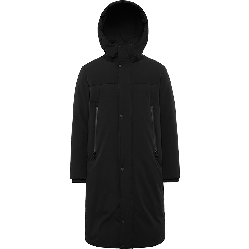 波司登长款过膝潮羽绒服男冬季连帽时尚加厚潮流外套