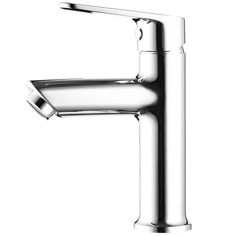 JOMOO九牧 面盆龙头 浴室洗脸盆龙头 陶瓷片阀芯单把单孔卫生间台盆冷热龙头 卫浴龙头 32267