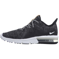 【自营】Nike耐克女鞋跑步鞋AIR MAX气垫透气运动鞋908993 908993-011黑+白+深灰