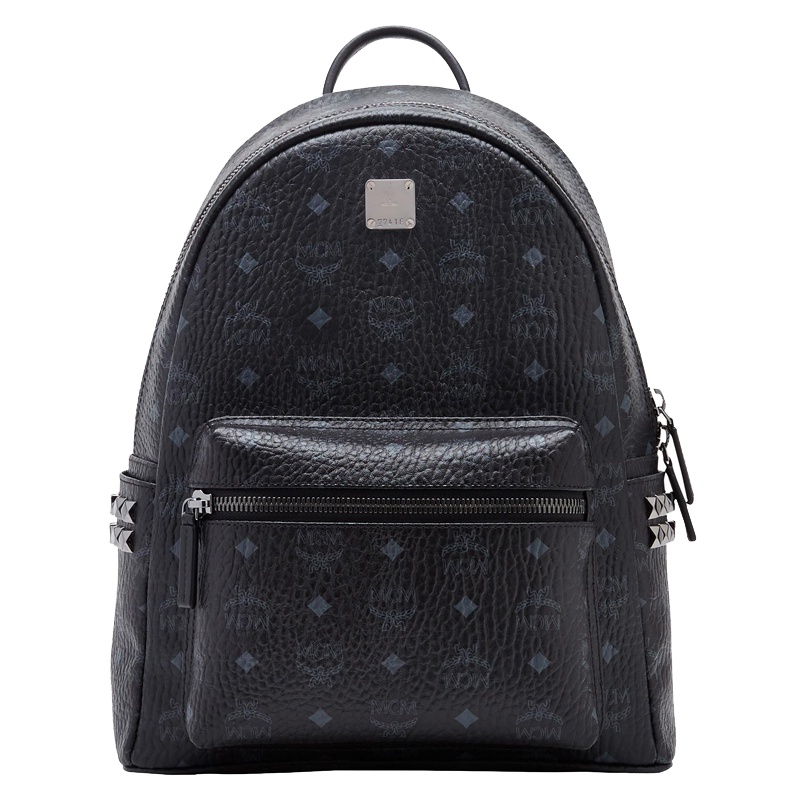 [直营]MCM STARK系列 欧美时尚 涂层帆布 通用 双肩背式 双肩包 MMK7AVE99