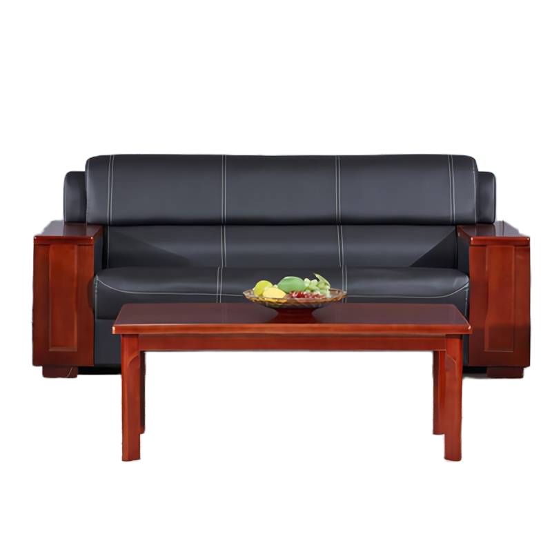 暖图家具 办公室沙发现代简约商务接待会客三人位休闲办公沙发NT-02SF03型