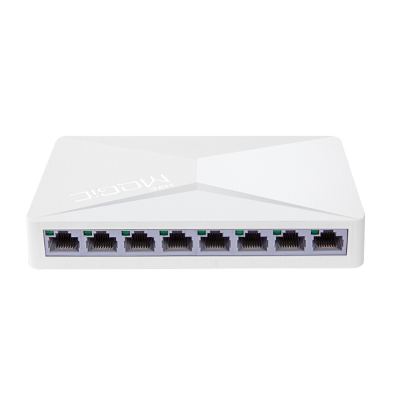 华三(H3C)Magic S2E 8口百兆桌面型迷你交换机 网线网络分线器