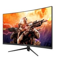 三星(SAMSUNG)C27G54TQBC 27英寸2K电竞144Hz 1ms响应 1000R曲率 HDR技术曲面电脑液晶游戏显示器 (HDMI+DP)