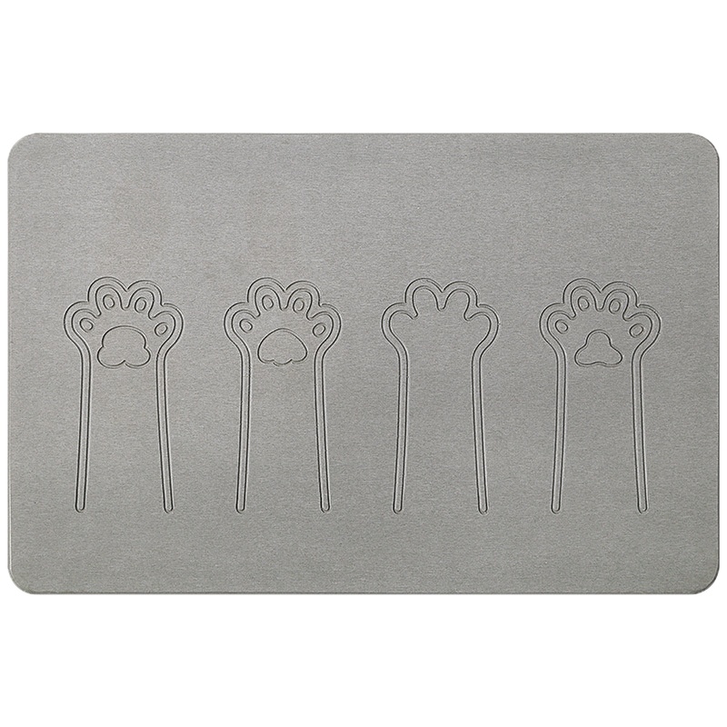 大江吸水速干地垫浴室口防滑垫家用卫生间硅藻土厕所脚垫 洗澡澡-粉 39*60cm