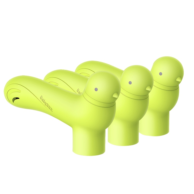 [棒棒猪]小鸟门把手保护套3盒苹果绿(BBZ-59B)