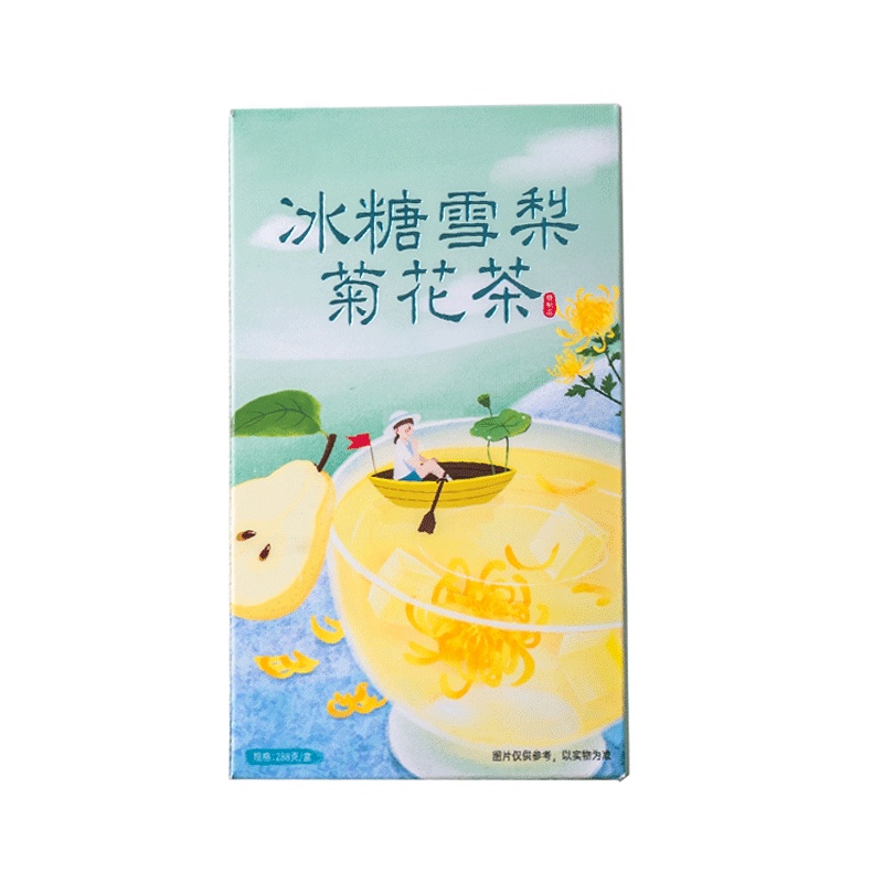 娇小糕冰糖雪梨菊花茶228克清热润肺茶 冲调