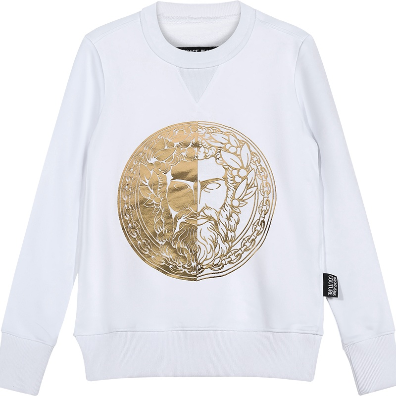 VERSACE JEANS COUTURE 范思哲 女士 圆领长袖套头运动衫卫衣 B6HVA71G 30325