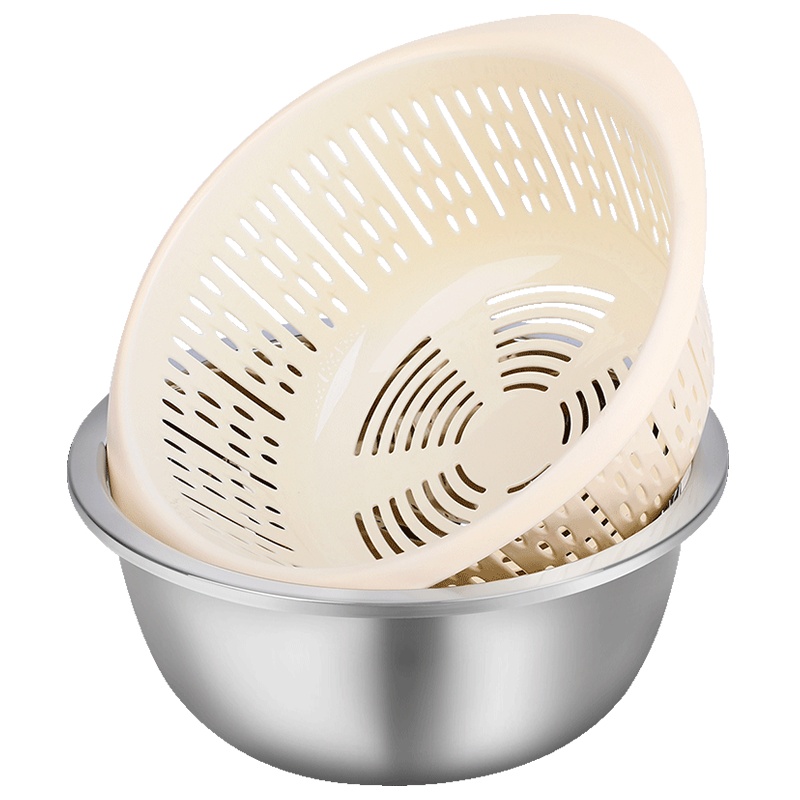 炊大皇COOKERKING 304双层沥水篮LSL23A