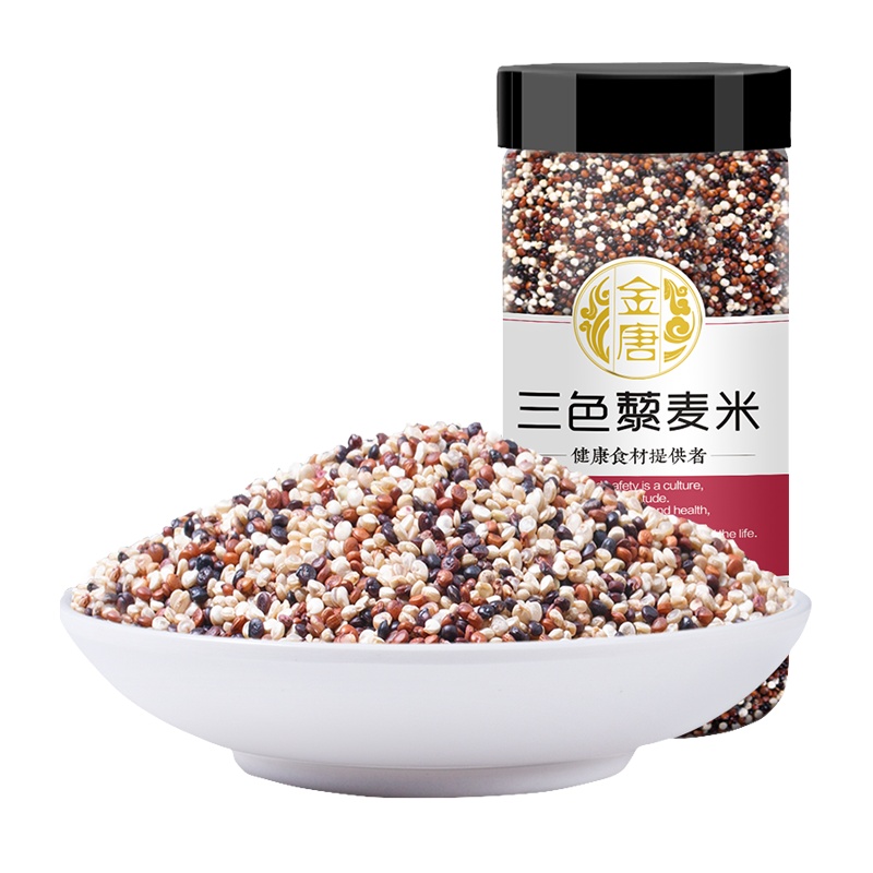 金唐五谷杂粮三色藜麦350g/灌 代餐大米伴侣宝宝营养米