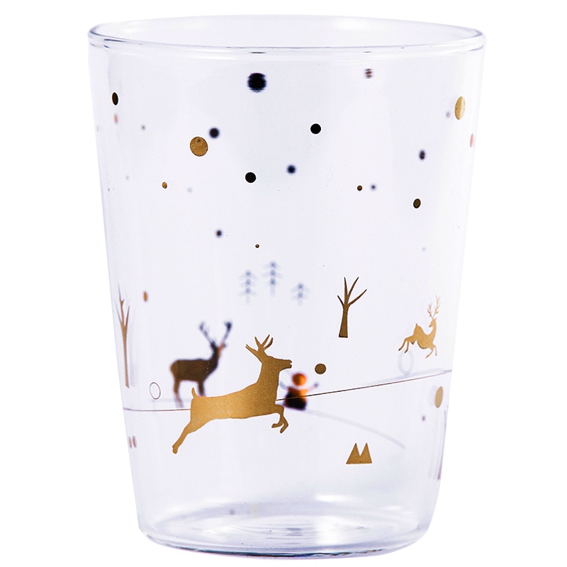 什物计画 烫金印花玻璃杯 麋鹿的冬季圣诞狂欢(线上)
