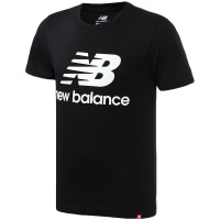 New Balance男装短袖T恤时尚针织休闲舒适运动服AMT91546