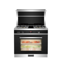 AOTIN/奥田 新品A3Z蒸箱集成灶一体灶家用一体式油烟机燃气灶套餐