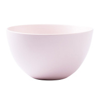 亿嘉IJARL 北欧简约陶瓷碗纯色家用轻奢餐具 巴克4.5寸饭碗粉色餐具