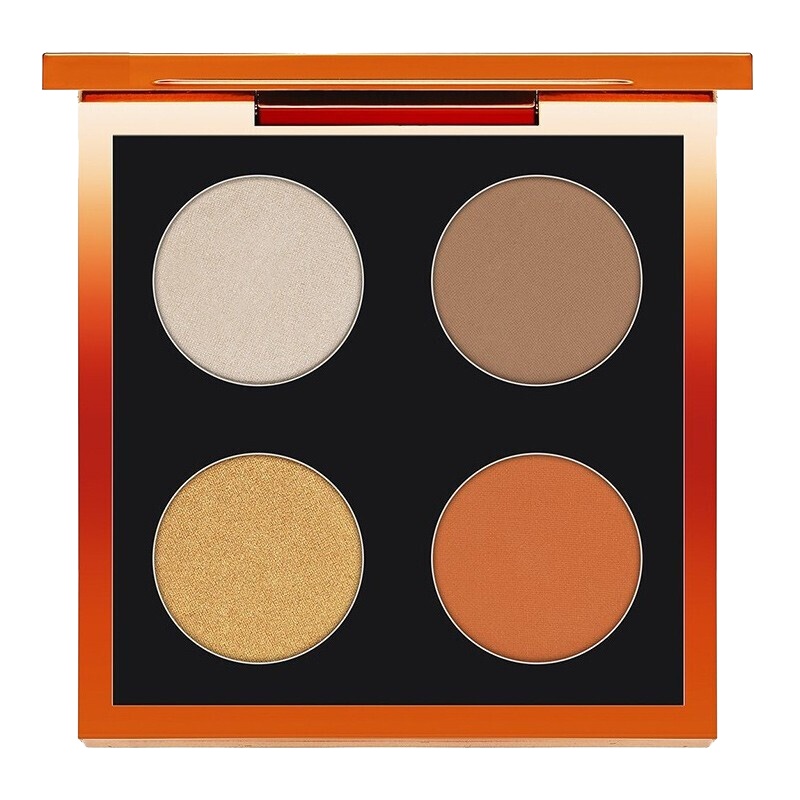 [国内专柜版]魅可MAC王者眼影套装5.85g 限量款四色眼影 百里守约限定 橘调棕红 元气可爱