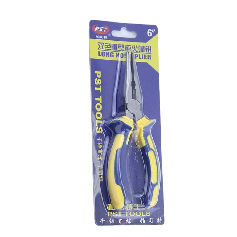 帕司特双色重型柄尖嘴钳尖口钳