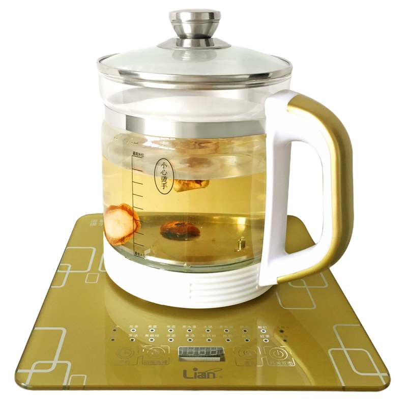 联创(Lian)DF-EP0821M方形玻璃养生壶 H