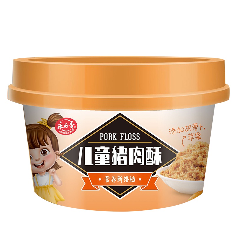 永日香 宝宝儿童肉松肉酥辅食 儿童猪肉酥 30g