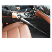 防水套雨伞男士双人自动大号车载16骨长柄伞男加大超大黑色三人s 藏青-普通版(透明防水套)