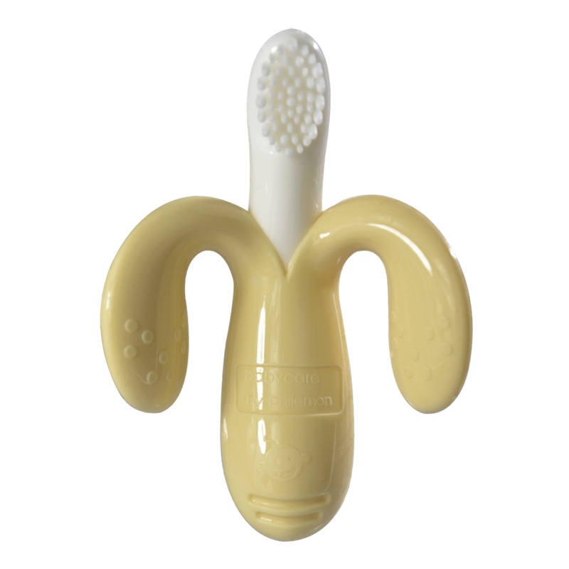 babycare婴儿牙胶 香蕉牙刷牙胶 宝宝牙刷硅胶磨牙棒宝宝咬咬胶 T302