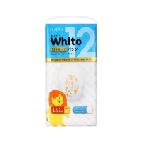 妮飘Nepia 日本Whito 轻薄透气 12小时拉拉裤 44枚 L 9kg-14kg