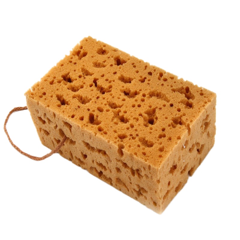 车倍乐大珊瑚洗车海绵 蜂窝装珊瑚海棉清洗打蜡方块擦车海绵