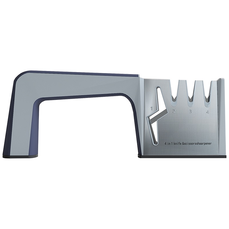 优勤德国不锈钢磨刀器手动多功能快速磨刀石骨菜刀磨剪刀神器家用易清洗厨具厨房用品小工具