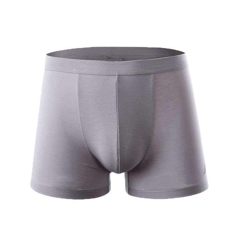 诺帝卡/Nautica蚕丝抑菌中腰平角内裤男士