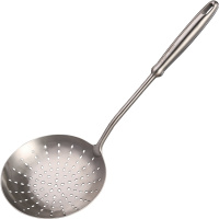 德国SSGP叁肆钢 304不锈钢大漏勺加厚长柄加深捞面勺麻辣烫火锅汤捞饺子漏勺过滤网大号厨房用品用具 尊享款16CM