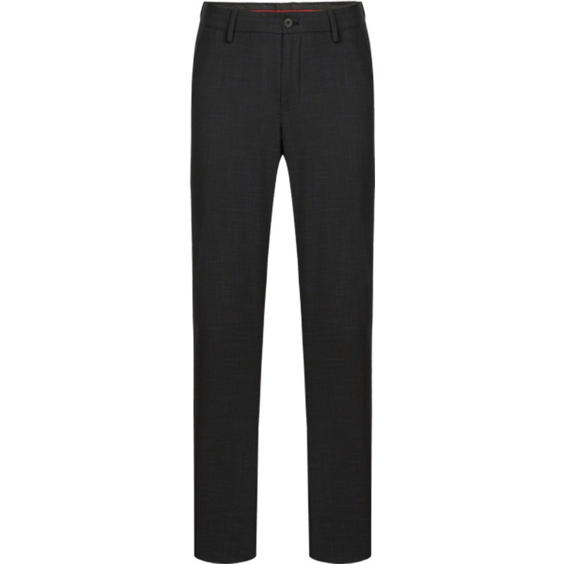 柒牌男装仿毛西裤商务休闲时尚男士职场长裤经典直筒裤子男