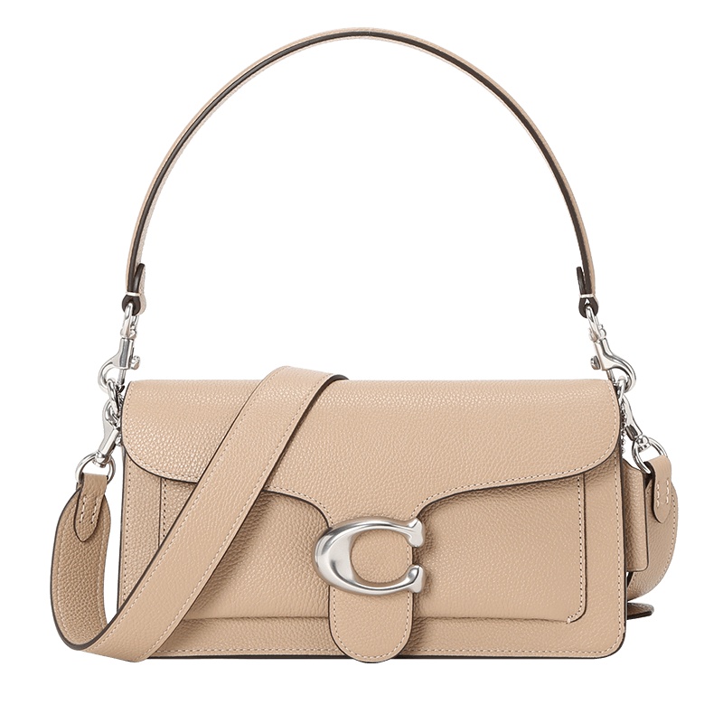 COACH蔻驰女包 TABBY通勤肩背 粒面皮手提包 斜挎包 73995