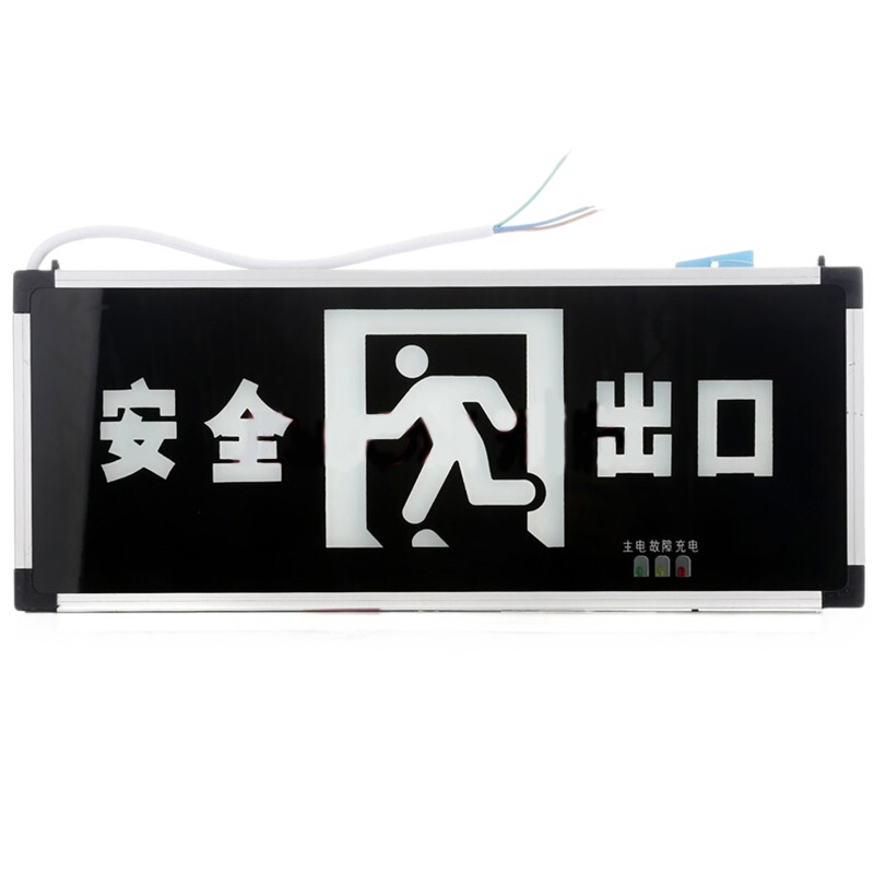 神龙 疏散指示灯 安全出口灯单面字 KX-BLZD-I 2LRE2W