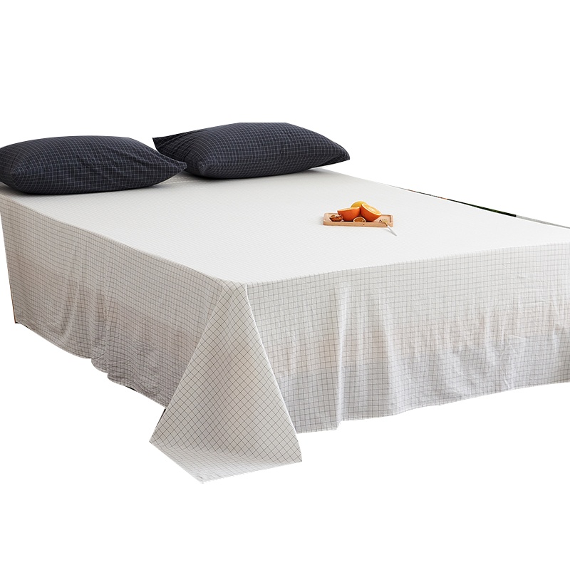 全棉色织水洗棉床单耐洗不起球全棉面料