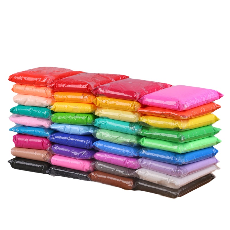 超轻粘土500g无毒橡皮泥彩泥黏土太空手工泥儿童大包装(颜色可选)