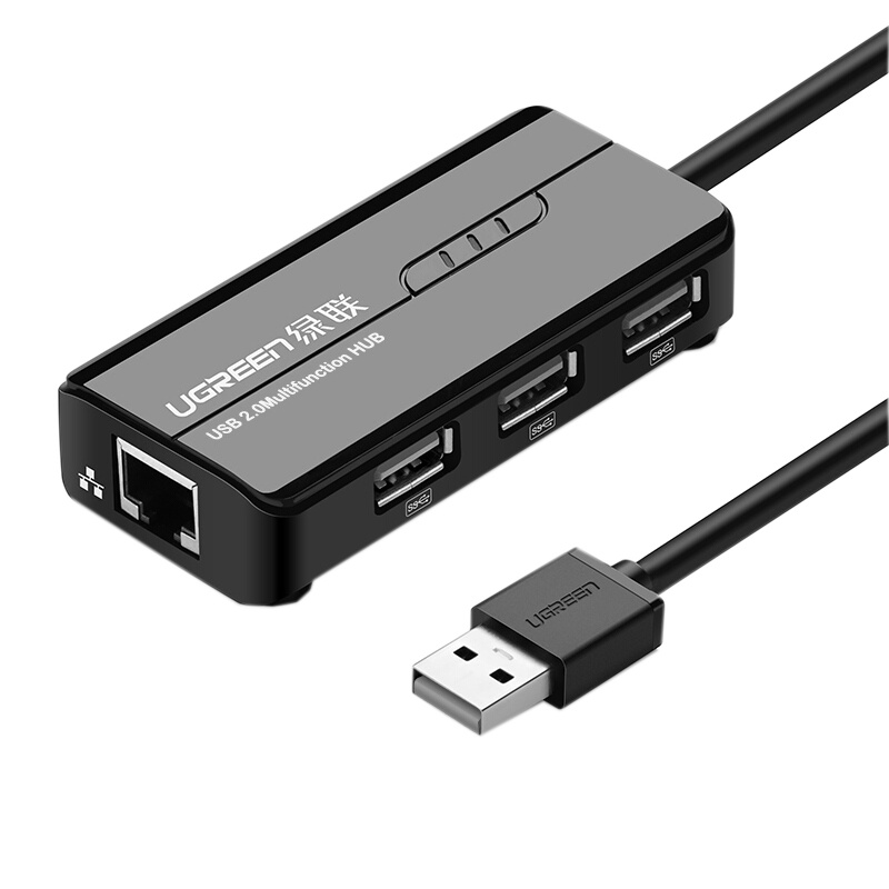 绿联 USB3.0千兆有线网卡转RJ45网线接口转换器