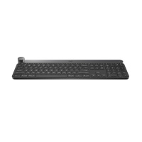 罗技( Logitech) Craft无线键盘-深灰 智能控制旋钮 蓝牙优联双模式连接 多设备连接切换