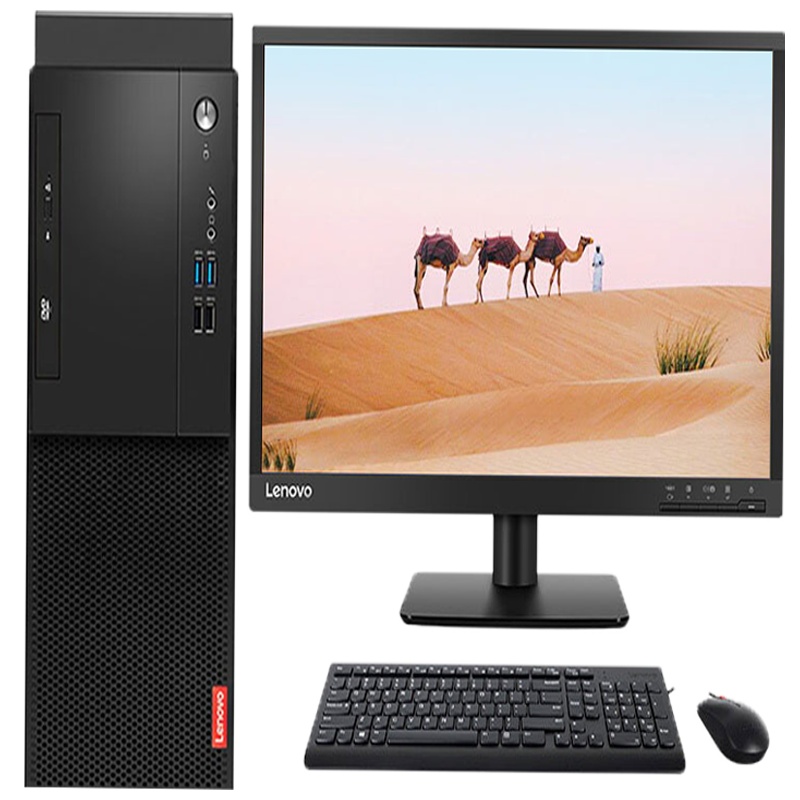 联想（Lenovo）启天M53C R3 2200G 8GB 1TB 128gSSD 集成 无光驱 21.5英寸屏