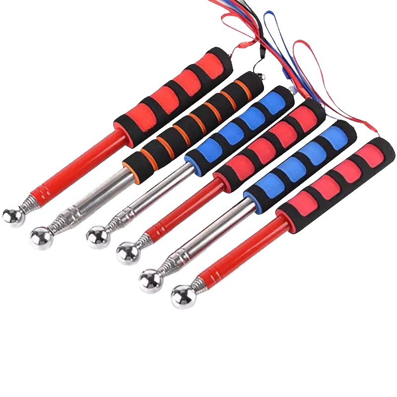 [砳石户外]伸缩空鼓锤验房工具