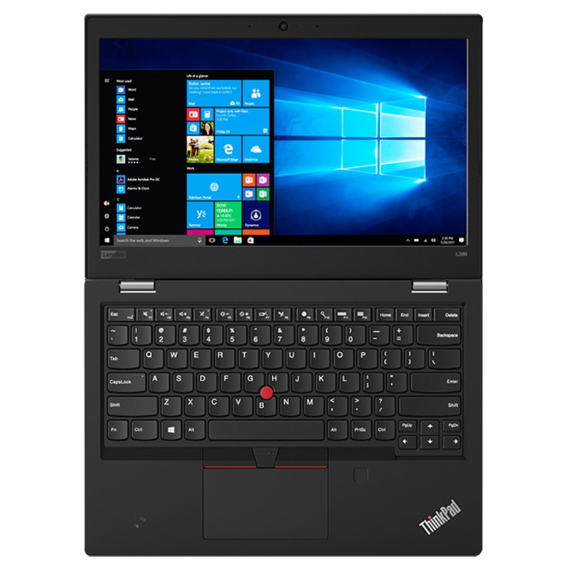 联想ThinkPad L380 13.3英寸笔记本电脑 i3-8130U 4G 256SSD W10 定制