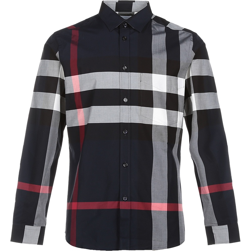 BURBERRY 博柏利 男款 棉质长袖衬衫 80181111