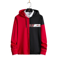 俞兆林(YUZHAOLIN)卫衣男青年潮牌休闲运动拼色连帽长袖外套学生院港风春秋