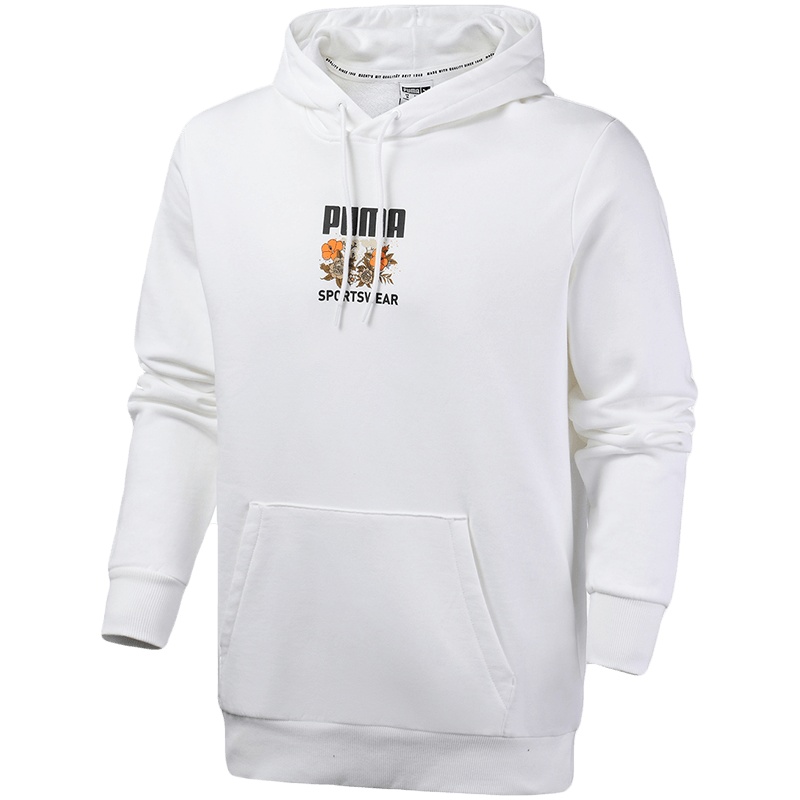 PUMA彪马男装运动服休闲连帽针织运动卫衣/套头衫596726