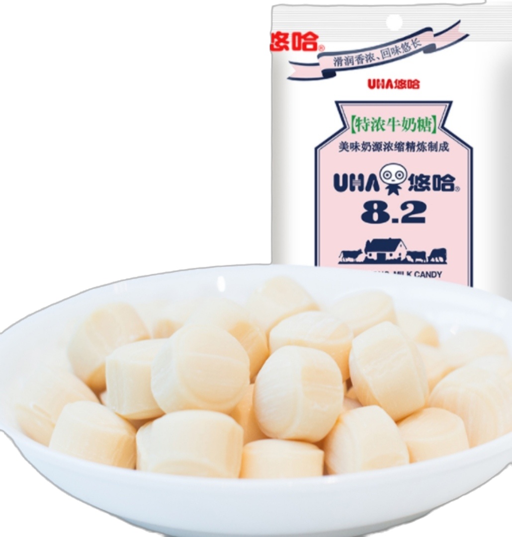 悠哈特浓牛奶糖120g