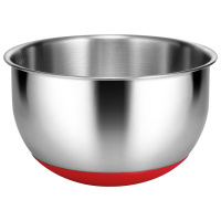 炊大皇(COOKER KING)其他厨房小工具 SLP22A 不锈钢防滑沙拉盆22cm 加厚基材 坚固耐用 硅胶防滑锅底