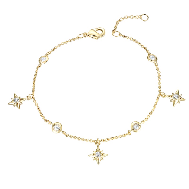 MYFD 手链女18K包金秘趣系列之浩瀚星辰手链MYB19238GP