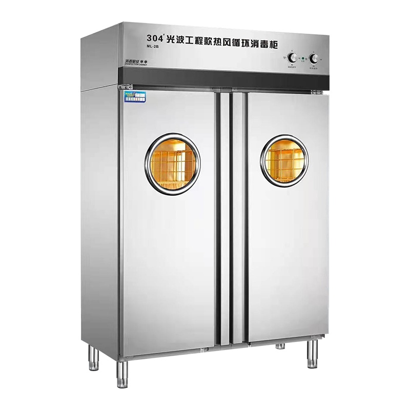 邦翔ML-2B工程款消毒柜商用大容量 风热循环 0-125度温度调节 定时保洁餐厅食堂多功能配餐消毒柜 304不锈钢