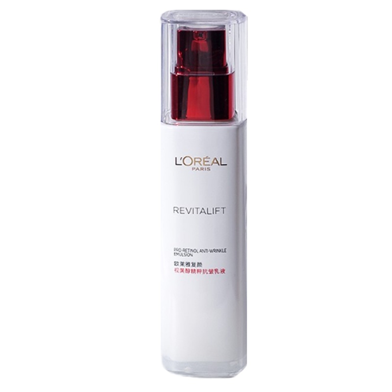 欧莱雅(L'OREAL)复颜视黄醇精粹抗皱乳液 110ml