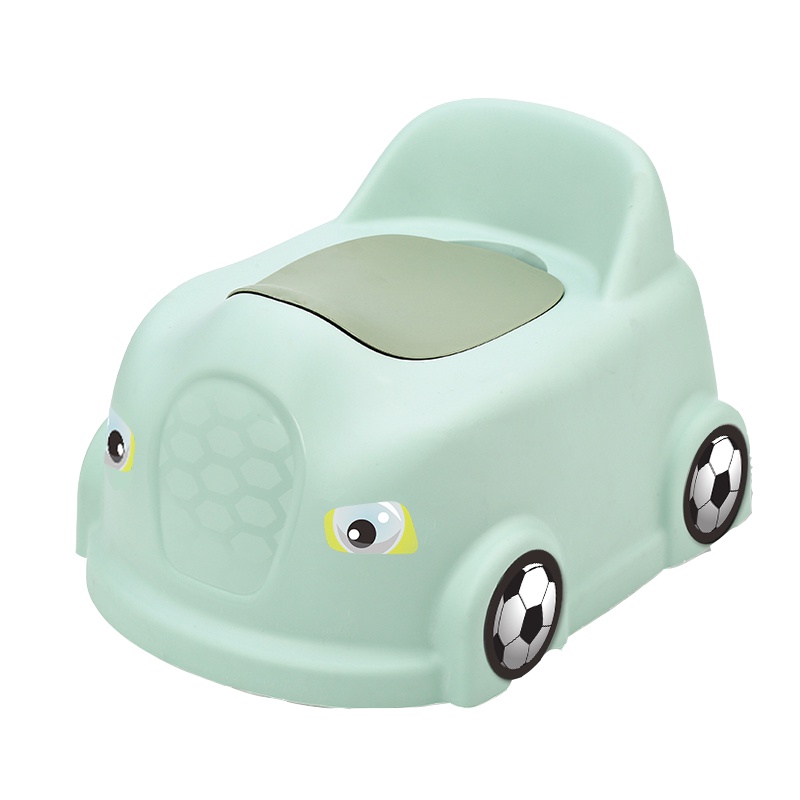 小猪巴比小汽车坐便器-绿色